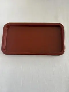 鎌倉彫　翠山堂　長角盆 漆器 木製 伝統工芸品のサムネイル