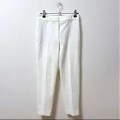 【値下げ不可】PLST リネンブレンド スティックパンツ XS ホワイト 白