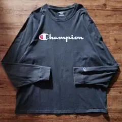 Champion ロングスリーブ Tシャツ XXL ダークグレー