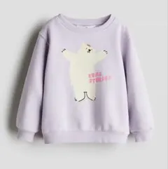 未使用　H&M クマデザイン トレーナー JP 110/115