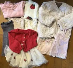 80cm 90cm 女の子 まとめ売り 9点セット