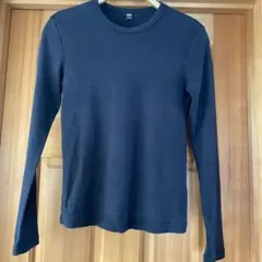 ２枚セット売り❗️ UNIQLOリブT黒S、H&MリブTオフホワイトS