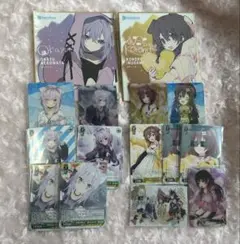 ·*͙様 ホロライブ 戌神ころね 猫又おかゆ 色紙 チョコ ウエハーカードまとめ