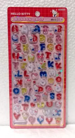 正規品　サンリオ文字　ボンボンドロップシール　ハローキティ　ボンドロのサムネイル