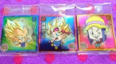 ドラゴンボール 超戦士シールウエハース超 15弾 ドラゴンボールGT 3種他1枚