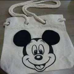 ワンアフターアナザーナイスクラップ　ミッキー　プリントミニバッグ