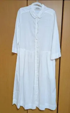 Zadig&Voltaire　ロングシャツワンピース　コットン　レース　S