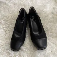 fitfit ブラック パンプス新品未使用23.5センチ