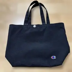 チャンピオン ブラック トートバッグ