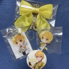 すとぷり　るぅと　リボンチャーム　アクキー　缶バッジ