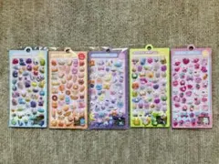 BONBON DROP ボンボンドロップ風シール ぷくぷくシール 5枚セット