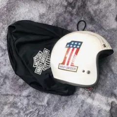 HARLEY-DAVIDSON 純正ジェットヘルメットNo. 1 XL 極上のサムネイル