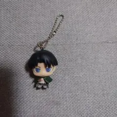 進撃の巨人　ちみキャラマスコット　リヴァイ　フィギュア