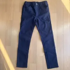 子供服　ボトムス　長ズボン　140cm ネイビー　紺　カジュアル　フォーマル