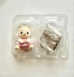 シルバニアファミリー キラキラくじ シルクねこ あかちゃんのサムネイル