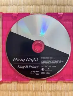 King & Prince⭐︎Mazy Night※ジャケットなしのCDのみ