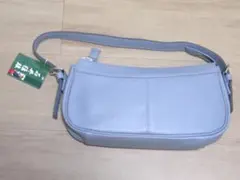 グレー レザー ハンドバッグ