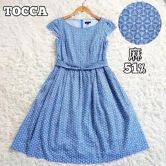 2026年最新】TOCCA レディース 半袖ひざ丈ワンピースの人気アイテム