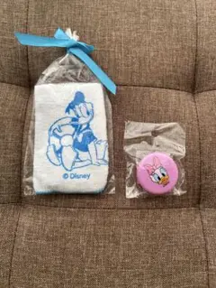 ディズニー ミニタオル＆ライトキーホルダー