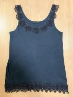 JEANASIS タンクトップ　ブラック