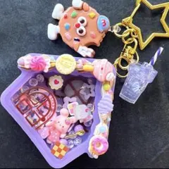 ♡お菓子のおうちのシェイカーキーホルダー♡