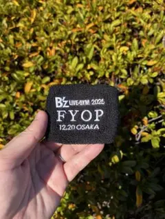 B'z LIVE-GYM 2026 FYOP リストバンド黒　12.20大阪