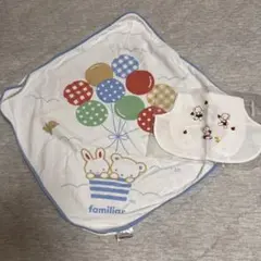 【新品未使用】familiar ファミリア 身長計バスタオル お食事エプロン