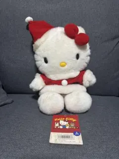 キティ ぬいぐるみ サンタコス タグ付き レトロ ナカシマ 