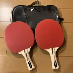 IGNIO 卓球ラケット 2本セット ケース付き
