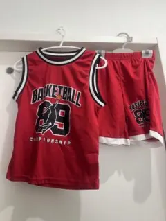 未使用 キッズ バスケットボール セットアップ 10Y