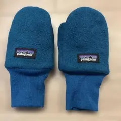 patagonia パタゴニア✳︎フリース ミトン 青
