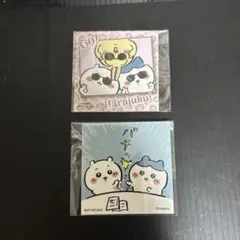 ★新品★ちいかわ　ちいかわらんど　原宿　静電気　ノベルティステッカー　2枚