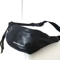 ✨美品✨クーティー　ボディバッグ　オールレザー　黒　ウエストバッグ　ロゴ 2025年最新】COOTIE PRODUCTIONS ボディバッグ・ウエストポーチ