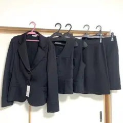 値下げしました！事務服　5点セット　セロリー　11号　ブラック　新品タグ付あり