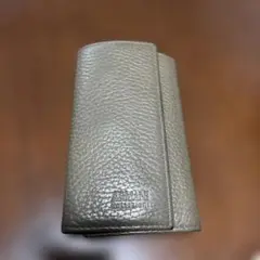 Armani グレー レザー キーケース