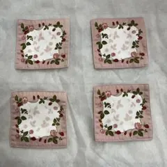 Wedgwood ストロベリー柄コースター 4枚セット