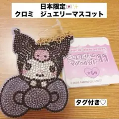 限定　クロミ キラキラキーホルダー タグ付き　サンリオ　チャーム　キーチェーン