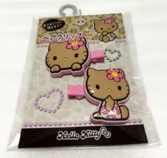 しまむら　サンリオ　ハローキティ　日焼け　ヘアクリップ