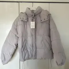 GRL フード付きライトグレージャンパー