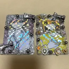 手描きイラスト 創作 男の子 アナログ オリジナル デコ 硬質カードケース付き