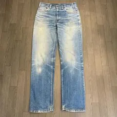 D835 ヴイエフ期 Wrangler フェードデニム W30 牛革パッチ 極少 - メルカリ