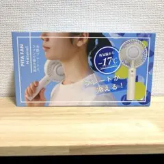 新品未開封✨ハンディファン 冷却プレート付きPITA FAN 夏　涼しい　軽量