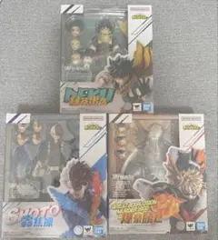 S.H.フィギュアーツ　僕のヒーローアカデミア　緑谷出久　爆豪勝己　轟焦凍セット