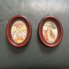 オーバル型フォトフレームセット