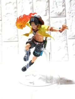 ワンピース　一番くじD賞　ポートガス・D・エース　フィギュア【美品】白ひげ海賊団