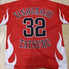 【新品】ソフトバンクホークス　鷹祭　サイン刺繍入り　限定ユニフォーム　柳町達　L サイン刺しゅう入り】ホークス 2024 鷹祭 SUMMER