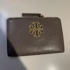 Tory Burch ブラウンレザー カードケース