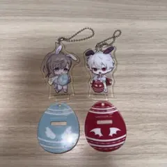 イースター ミニアクリルスタンドキーホルダー叶&葛葉