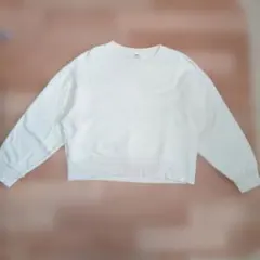UNIQLO ユニクロ スウェット トレーナー オフホワイト レディースSサイズ