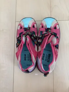 【新品】イフミー　ブリーズ　水陸両用サンダル　19センチ　マリンシューズ